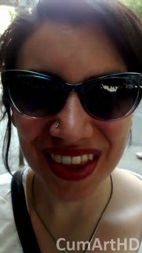 Our first cumwalk! Extended and Uncensored!