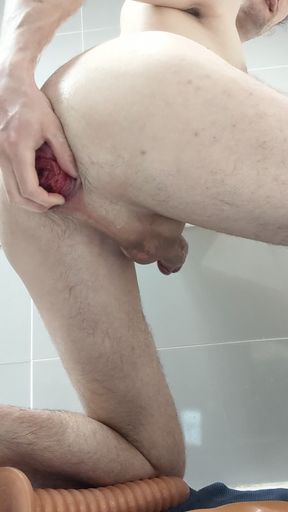 I'm Hiding a Huge Dildo in My Ass