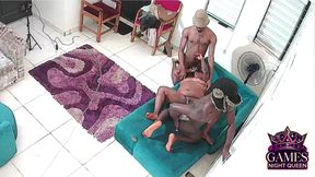 Straight Couple Invite a *** Over for a Bisexual Fuck
