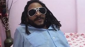 Huge black fat milf on the big black cock