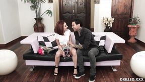 ”Petite redhead Lola Fae gets screwed by Small Hands”