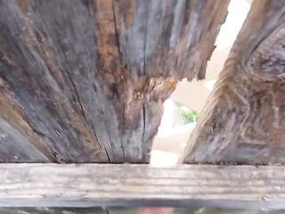fence banging