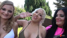 outdoor creampie gangbang cum swap swallow orgy