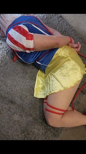 Snow white in bondage