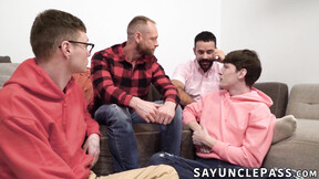 Horny Marco Bianchi asks twink Edward Terrant to be his Valentine