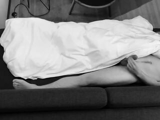 Woke up with a hard knob, had to wank