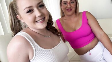 Thick Teen Step Sisters Want To Play A Game ~ Eva Nyx & Brookie Blair