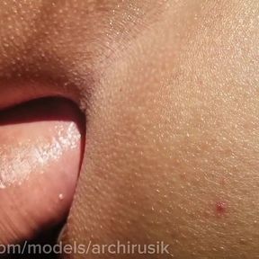 Twinks with Big Dicks Fuck During Breaks in the Park Without Condoms Until They Cum