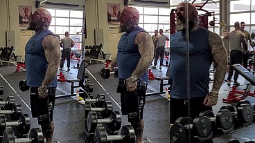 it in the gym today!