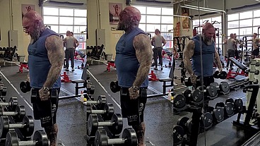 it in the gym today!