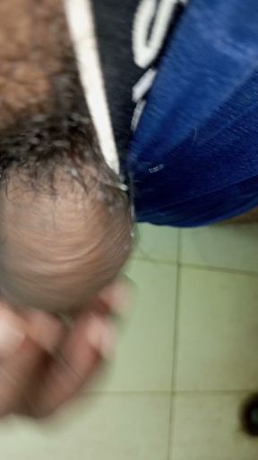 Desi Village boy in home bathroom masturbation   Clip 1