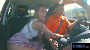 CZECH XXX - Student Alexis Crystal Confesses Sugar Daddy & Begs Teacher For Real Dick