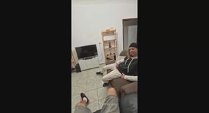 The Lesbian Neighbor Fell Face-first Onto the Cock.