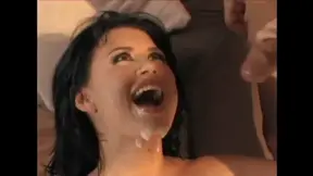 Celebrity actress gets pounded by her personal trainer on the sofa