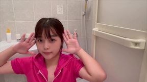 【素人女子大生のオナニー】チンカスがついてるイカ臭いおちんちんが好きです。舐めてみたい...