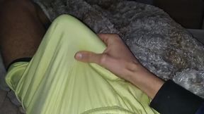 Monster Pinoy Cock Strains Pants Explodes Gushing Cum Flood