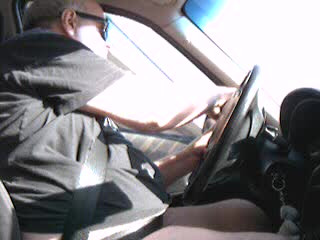 old slave in the car