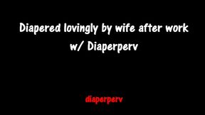 dl audio lovingly pampered by wife after work non-sexual