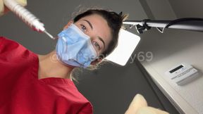POV Annoyed Dentist Finds Cavities During Your Exam