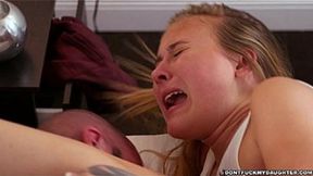 Hot blonde teen loves big white cock&#x1F346;