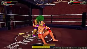 Hentai Showdown: Kyla Battles Nude She-Hulk in Steamy Clash