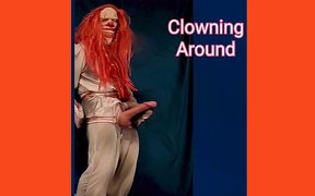 Clown Cock and Clown Cumshot Cosplay Big Cock and Big Cumshot