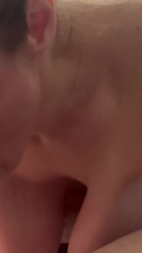 Daughter Refuses to Suck Her Poor Husband’s Cock so I Do and I Gagged on His Cock and Cum!