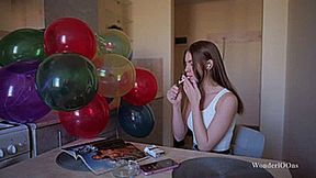 Cassie accidental cigarette popping