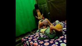 MY BEST FRIENDS TAKE ME TO THE VACATION RANCH AND WE MAKE A DELICIOUS HOMEMADE THREESOME. REAL HOMEMADE SEX