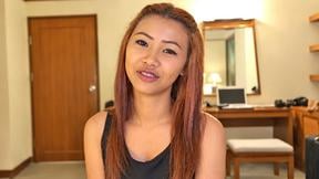 Tiny Thai teen picked up in a Tuk Tuk and fucked in a hotel after