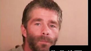 MenWorkinXXX.com - Bearded mature gay dude loves anal play while masturbating vigorou