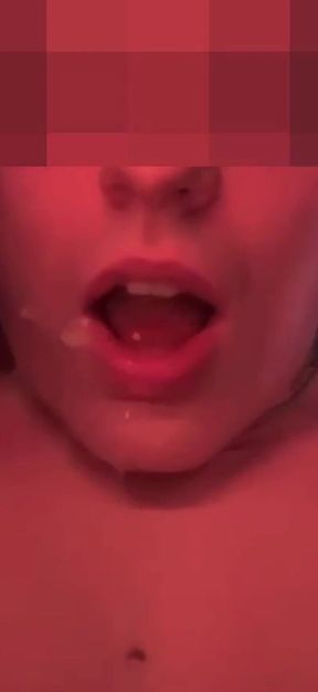 I Love Cumming on My Own Face!