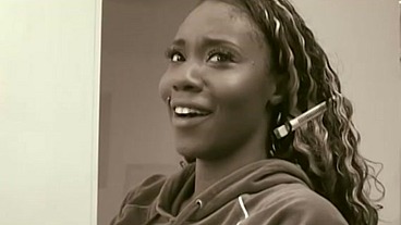 Vivica enjoys two huge black cocks (HD quality scene)