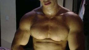 Stroking of Big Cock Ending with Cumming