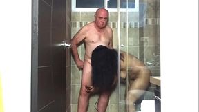 SURPRISE IN THE SHOWER WITH AGARABAS AND OLPR