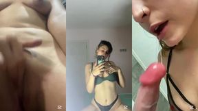 corridas y pajas de rubia influencer