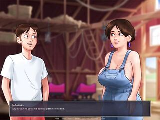 Summertime saga: the nurse helped Johannes