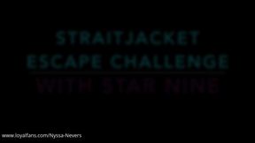 STRAITJACKET ESCAPE CHALLENGE WITH STAR NINE