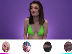 Too small? Small Dick Challenge Part 2 River and Vanessa