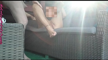 MILF am Morgen... ** Outdoor Vorspiel **