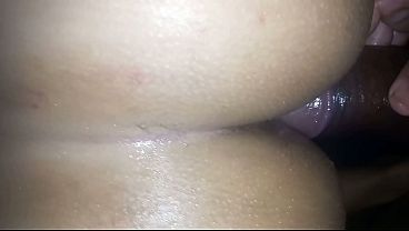Anal-loving Latina girlfriend rides and bounces on her man's big dick in
