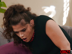 Hardcore interracial fucking on vacation for horny big ass Latina MILF