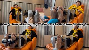 Curly-Haired Sunny Boy · White Socks Reaction Challenge