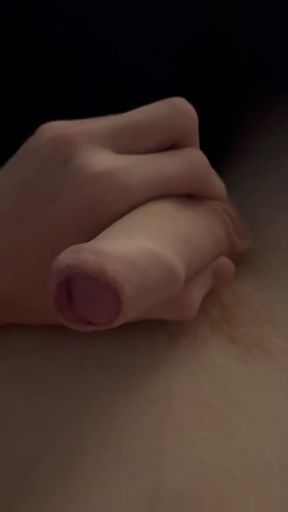 Twink Masterbation Soft to Hard - Perfect Teen Cock