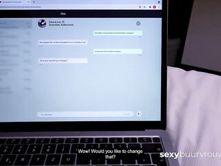 Nice-looking redheaded Dutch woman gets screwed by a lewd dude in a hotel