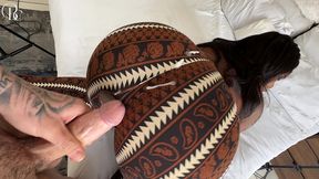 black girl sucks dick so good, i nutted in no time