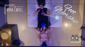 Foot Worship with Anna Caroll Feet