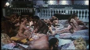 Black and white vintage orgy party...cum in mouth