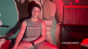 Straight Bulgar Twink Surprise Fucks FTM Pussy Gushing Cum Explosion