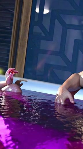 Blazing Boundaries 16 - Couple Swap in the Hot Tub Part 1 - John & Lara, Miranda & Mike